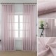 Κουρτίνα Έτοιμη Ραμμένη Με Τρέσσα 270x300 Lucktora 6023-47 Pink