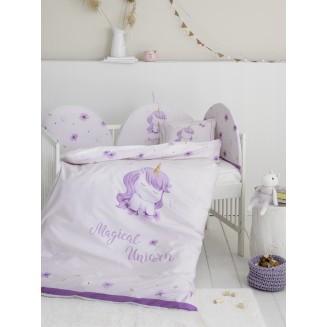 Πάντα 40x200 Nima Home Magical Unicorn Λιλά