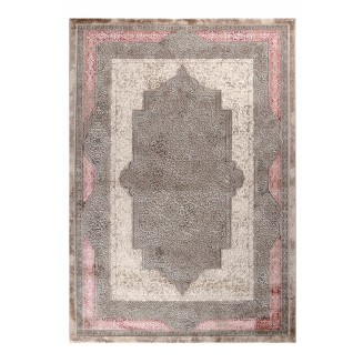 Διάδρομος Φ.67 Tzikas carpets Elements 33079-955 Γκρι-Ροζ