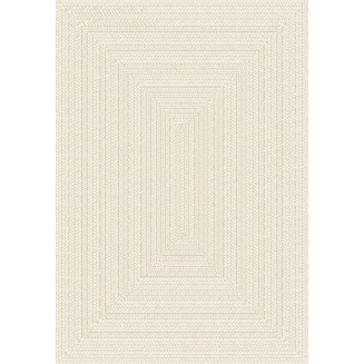 Χαλί 133x190 Tzikas carpets Kenzzi 5001-Λευκο- Κρεμ