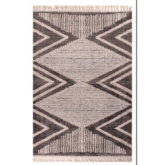 Χαλί 240x300 Tzikas carpets Dolce 80273-195 Γκρι- Μπεζ