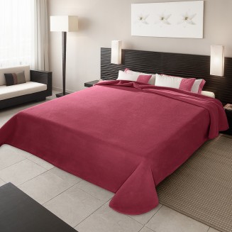 Κουβέρτα Ισπανίας Υπέρδιπλη 220x240 Belpla Ster Plain Fuchsia(22)