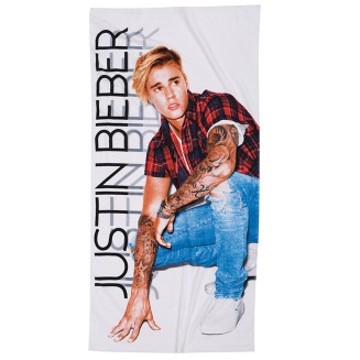 Πετσέτα Θαλάσσης Das Home 70x140 Justin Bieber 5806