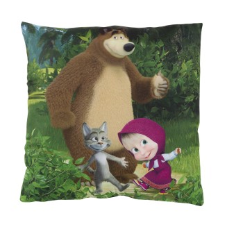 Μαξιλάρι Διακοσμητικό 40x40 Disney Masha And The Bear 5510