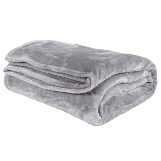 Κουβέρτα Velour Κούνιας 110x150 Das Home Baby Relax 1342 Γκρί