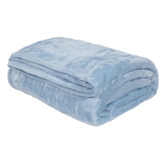 Κουβέρτα Velour Κούνιας 110x150 Das Home Baby Relax 1344 Γαλάζιο