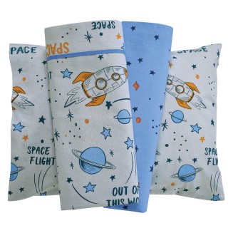 Σεντόνια Σετ Κούνιας 130x170 Das Home Baby Fun 4912 Blue-Grey-Orange