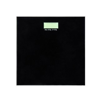 Ζυγαριά Μπάνιου Ψηφιακή Μέγιστου Βάρους 150kg Estia Black 02-8819