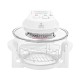 ESTIA ΦΟΥΡΝΑΚΙ ΡΟΜΠΟΤ CRYSTAL COOK 1400w 12lt ΜΕ ΑΝΤΙΣΤAΣΕΙΣ ΛΕΥΚΟ