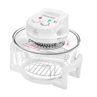 Φουρνακι Ρομποτ Crystal Cook 1400W 12Lt Με Αντιστaσεις Λευκο Estia 06-16548