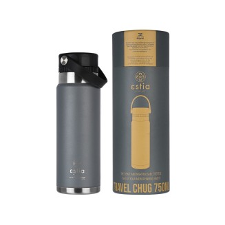 Θερμός 750ml Estia Travel Chug Save The Aegean Fjord Grey