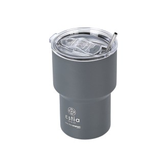 Θερμός 400ml Estia Mug Lite Save The Aegean Fjord Grey