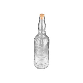 Μπουκάλι Γυάλινο 720ml Estia Με Καπάκι Φελλού 01-21849