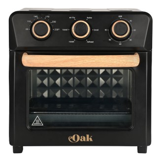 Φριτέζα Αέρος Oak 1400w 12lt Με 4 Λειτουργείες Ψησίματος Μαύρο Estia 06-23690