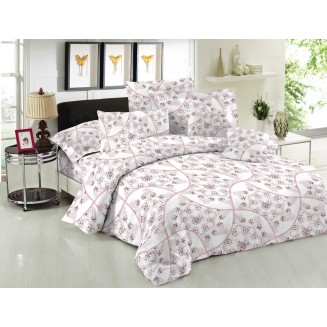 Μαξιλαροθήκες Σετ 2 Τεμαχίων 50x70 Κόμβος Cotton Line Printed Rosella Pink