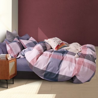 Κουβερλί Σετ Υπέρδιπλο 225x245 SB Home Sateen Leon