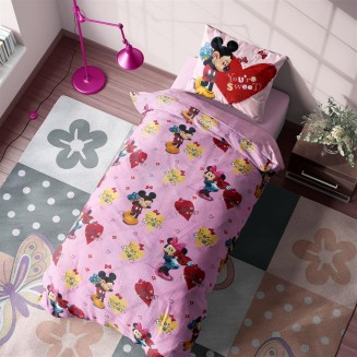 Πάπλωμα Μονό 160x240 Dimcol Disney Digital Print Minnie 612