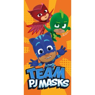 Πετσέτα Θαλάσσης 70x140 Dimcol Βελουτέ Disney Digital Print PJ Masks 30