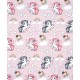 ΣΕΝΤΟΝΑΚΙ ΛΙΚΝΟΥ bebe UNICORN 107 80Χ110 Lila Cotton 100%