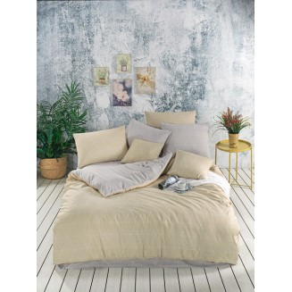 Πάπλωμα Σετ Υπέρδιπλο 230x250 Mc Decor Dream Beige