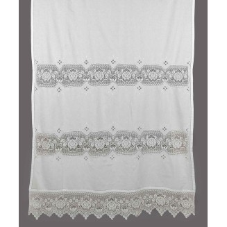 Κουρτίνα Με Τούνελ 40x80 Silk Fashion 674 Ecru