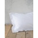 Μαξιλαροθήκες Σετ 2 Τεμαχίων 52x72+5 Nima Superior White