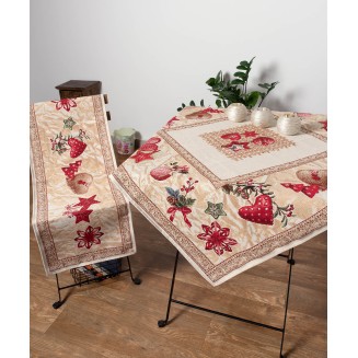 Τραπεζομάντηλο 140x140 Silk Fashion Mountain