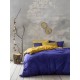 Πάπλωμα Υπέρδιπλο 220x240 Nima Abalone Blue-Mustard Beige