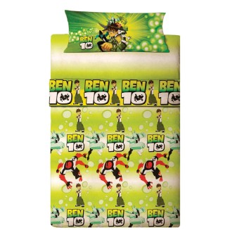 Σεντόνια Σετ Ημίδιπλα 170x260 Palamaiki Disney Irene Ben 10