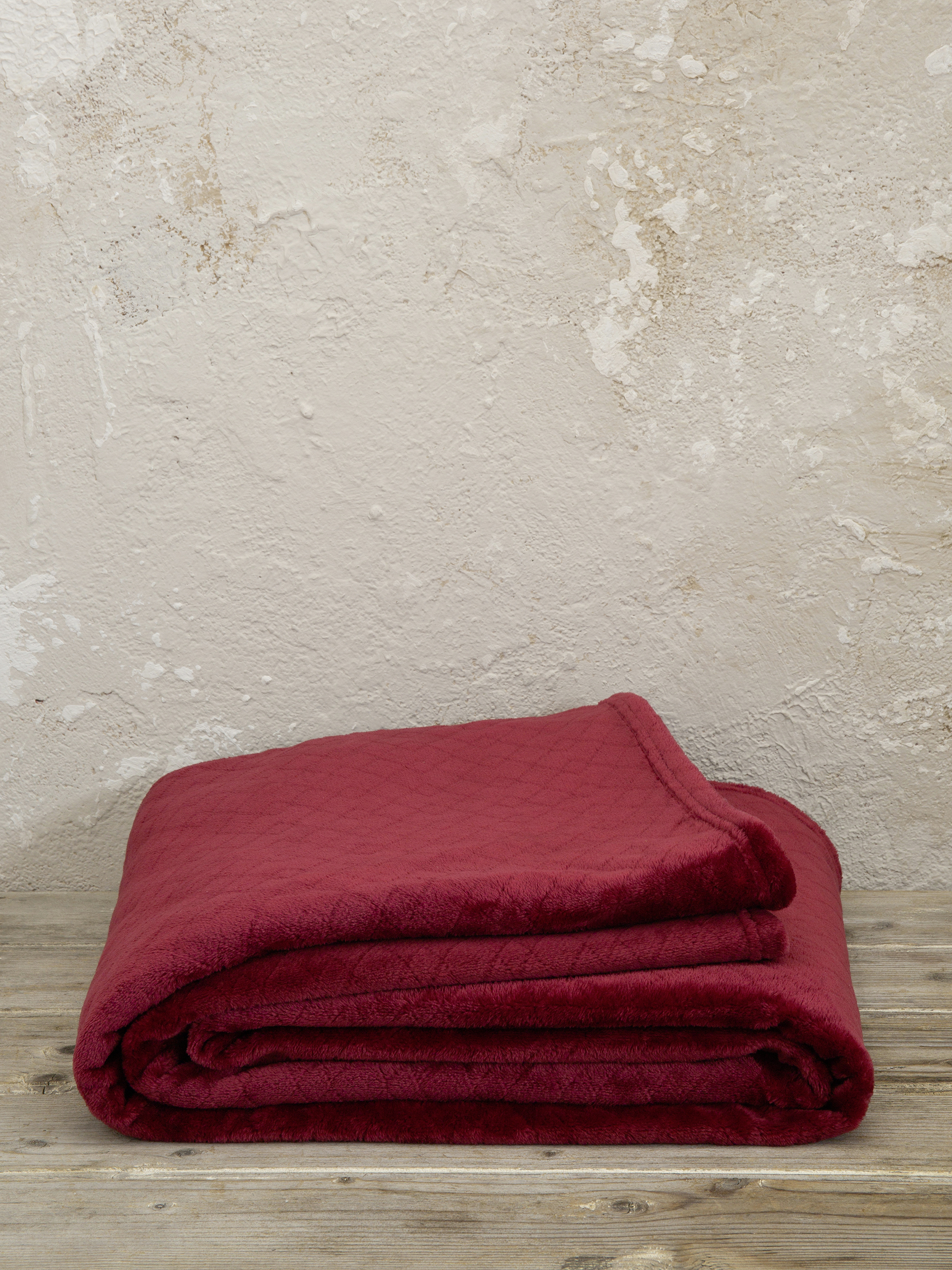 Ριχτάρι Jacquard 130x180 - Cosy Bordeaux