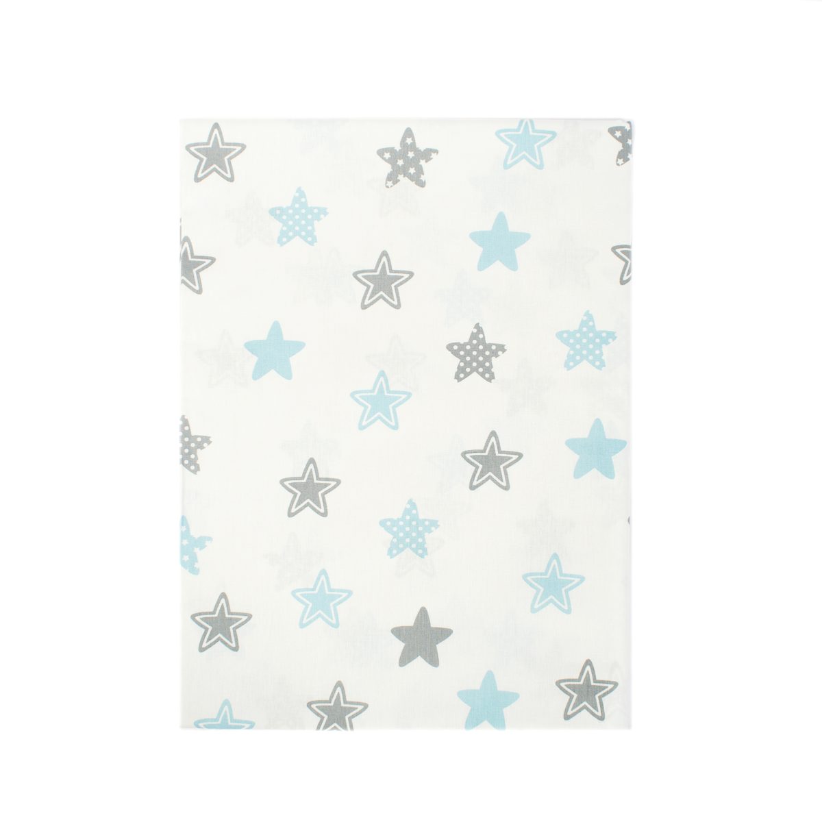 ΣΕΝΤΟΝΑΚΙ ΛΙΚΝΟΥ bebe Star 104 80Χ110 Sky blue Cotton 100%