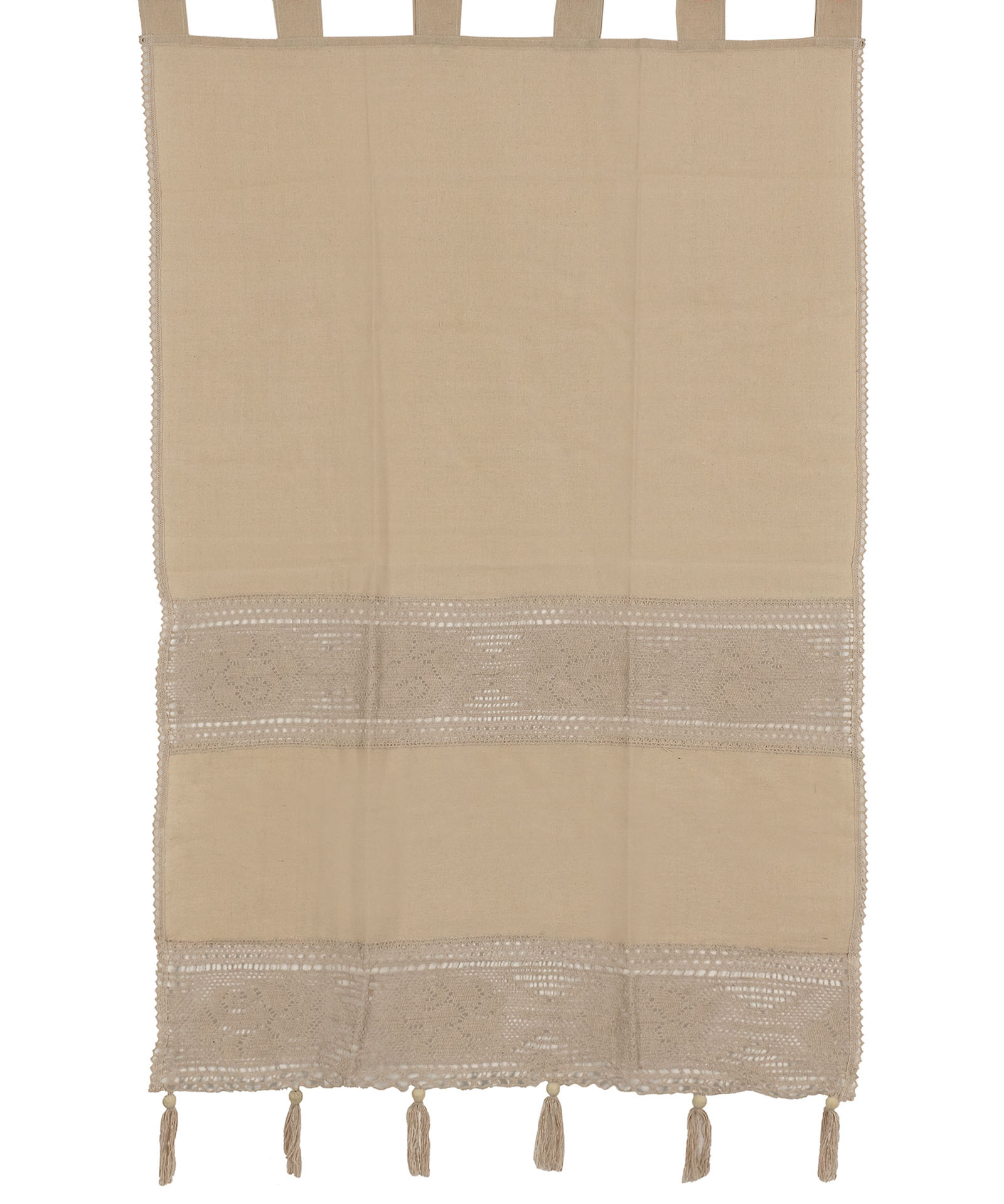 Κουρτίνα Με Τιράντες 200x260 Silk Fashion 450 Ecru